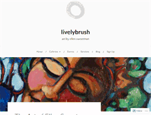 Tablet Screenshot of livelybrush.com